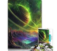 Puzzle da 1000 pezzi Via Lattea Universo Paesaggio Puzzle da 1000 pezzi per adulti e adolescenti, allena il cervello e le mani, regali per amici e familiari 26x38cm