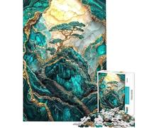 Puzzle da 1000 pezzi Viaggio all'Albero Sacro per ragazzi ideale per il divertimento in famiglia e per l'interazione genitore-figlio compleanno e Natale 38x52cm