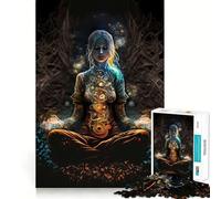 Puzzle da 1000 pezzi "Viaggio Mistico" per adulti, ideale per rafforzare la memoria, rilassarsi e divertirsi Qualità eccellente, perfetto come regalo per le festività (38x26cm)