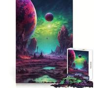 Puzzle da 1000 pezzi "Viandante Celeste" per adolescenti,con elementi di richiamo,potere,fuga serena e bordi precisi,ideale come regalo di compleanno (50x75cm)