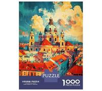 Puzzle Da 1000 Pezzi Vienna Art Puzzle Per Adulti Gioco Pratico Sfida Difficile Interazione Genitore-figlio 70x50cm/1000pcs