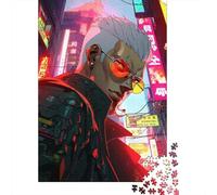 Puzzle da 1000 pezzi Visioni del futuro oscuro Puzzle di carta Gioco educativo Sfida Giocattolo Come regalo di Natale 38x26 cm/1000 pezzi