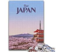 Puzzle da 1000 pezzi "Visita il Giappone" per adolescenti e adulti, gioco stimolante e interazione tra genitori e figli, 2000 pezzi (70x100cm)