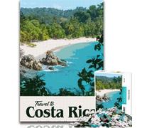 Puzzle da 1000 pezzi Visita la Costa Rica Puzzle da 1000 pezzi per adolescenti, giocattoli, giochi educativi, antistress, collezione di artisti, belle arti 75x50cm