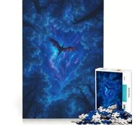 Puzzle da 1000 pezzi "Volo del drago tra le stelle", decorazione da parete, divertente antistress, gioco stimolante, regalo 38x52cm