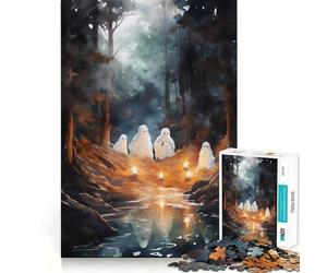 Puzzle da 1000 pezzi Wanderlust Ghosts gioco di concentrazione,precisione di taglio,hobby affascinante per i momenti di svago (50x75cm)