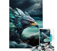 Puzzle da 1000 pezzi - Wave Rider Falcon giocattolo educativo gioco impossibile ideale per passare il tempo in casa o come regalo di compleanno (dimensioni 38x52cm)