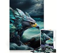 Puzzle da 1000 pezzi Wave Rider Falcon per adolescenti, attività di allenamento della concentrazione e tempo libero, assemblaggio preciso, regalo premuroso (50x75cm)