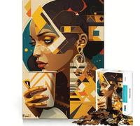 Puzzle da 1000 pezzi "We Love Coffee" Gioco di sfida mentale con taglio di alta precisione Divertente sfida per i momenti di attesa (50x75cm)
