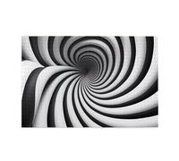 Puzzle da 1000 pezzi Whjshop illusione ottica a spirale GIF stampe educative intellettuali puzzle in legno, puzzle divertenti, puzzle antistress