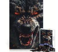 Puzzle da 1000 pezzi "Wild Wolf Teenagers" per ragazzi, stimola la concentrazione, ideale per il relax e il divertimento, con incastri a pressione Regalo memorabile (38x52cm)