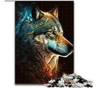 Puzzle da 1000 pezzi Wolf Cyber Puzzle da 1000 pezzi Regalo perfetto per compleanni, feste e decorazioni per la casa Dimensioni 26X38cm