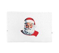 Puzzle da 1000 pezzi Yyhwhjde Babbo Natale che soddisfa il suo desiderio immagine educativa intellettuale puzzle in legno, puzzle divertenti, puzzle antistress