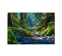 Puzzle da 1000 pezzi Yyhwhjde Evil Spirit in The Forest Stampe Puzzle in legno di qualità per adulti e bambini, puzzle divertenti, puzzle per alleviare lo stress