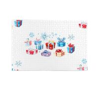 Puzzle da 1000 pezzi Yyhwhjde fiocchi di neve su regali immagine educativa intellettuale puzzle in legno, puzzle divertenti, puzzle antistress