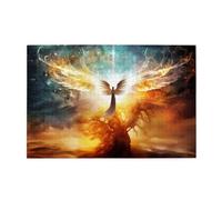Puzzle da 1000 pezzi Yyhwhjde Magic Tree Wings Stampe Puzzle in legno di qualità per adulti e bambini, puzzle divertenti, puzzle antistress
