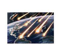 Puzzle da 1000 pezzi Yyhwhjde Meteorite Impact Prints Puzzle in legno di qualità per adulti e bambini, puzzle divertenti, puzzle per alleviare lo stress