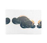 Puzzle da 1000 pezzi Yyhwhjde onde del mare prima del tramonto stampe puzzle educativi in legno intellettuale, puzzle divertenti, gioco antistress