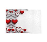 Puzzle da 1000 pezzi Yyhwhjde Pine Needle Tree Full of Love stampe educative intellettuali puzzle in legno, puzzle divertenti, gioco antistress