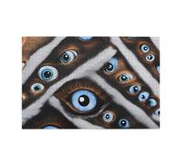 Puzzle da 1000 pezzi Yyhwhjde The Evil Eye Look Stampe Educative Intellettuali Puzzle in legno, Divertenti Puzzle, Gioco antistress