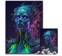 Puzzle da 1000 pezzi Zombie Queen per adulti decorazione fai da te sfida mentale per adulti regalo di Natale per famiglie 1000 pezzi (38x26 cm)