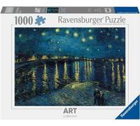 Ravensburger - Van Gogh Starry Night Puzzle, 1000 Pieces, Art Jigsaw Puzzle for Adults and Children, Famous Paintings to Exhibit, Gift Idea for Her or Him, 70 x 50 cm