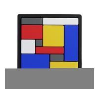 - Puzzle da 13,5 x 13,5 cm, puzzle in ABS, giocattolo di sfida cognitiva, puzzle di intelligenza educativa, attività di formazione di concentrazione | puzzle di pensiero per bambini, adulti