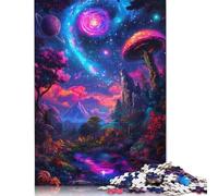 Puzzle da 1500 pezzi con paesaggio fantasy e galassia per adulti, regali di Natale, puzzle per adulti e adolescenti, gioco educativo 1500 pezzi (85x57 cm)