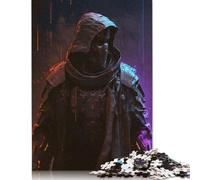 Puzzle da 1500 pezzi "The Cyberpunk Assassin", rompicapo per adulti, puzzle per bambini adulti, 1500 pezzi (85x57 cm)