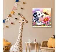 Puzzle da 200 Pezzi per Adulti Cani Api Fiore 28x28cm, puzzle adulti 200 pezzi, DIY puzzles Impossibili Qualità Superiore Multicolore, Puzzles Decorazione Perfetta