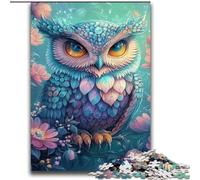Puzzle da 2000 pezzi a forma di gufo per adulti, regalo interessante per ridurre lo stress e favorire l'interazione genitore-figlio (70x100cm)