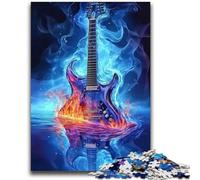 Puzzle da 2000 pezzi a forma di pianoforte fumante per adulti e adolescenti, aiuta il cervello a esercitare i giocattoli avvincenti per coltivare la pazienza, ottimo regalo (70x100cm)