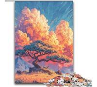 Puzzle da 2000 pezzi "Albero della vita" per adulti e ragazzi, perfetto per le serate di gioco, giocattolo colorato da regalare a casa (70x100cm)