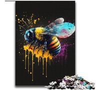 Puzzle da 2000 pezzi "Api colorate" per adulti e adolescenti, giochi rilassanti che rafforzano l'amore tra coppie dai 14 anni in su (70x100cm)