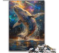 Puzzle da 2000 pezzi "Balena che salta" per adulti e adolescenti, regalo di compleanno per trascorrere il tempo in casa, regali, decorazione da parete per 14+ anni (70x100cm)