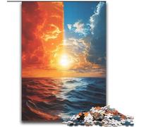 Puzzle da 2000 pezzi "Celeste e il cielo di ghiaccio" per adulti e ragazzi, gioco educativo intellettuale decomprimente per compleanni e Natale (70x100cm)