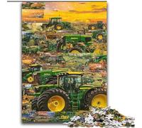 Puzzle da 2000 pezzi con collage di trattori per adulti e adolescenti, giochi rilassanti che rafforzano l'amore tra coppie per bambini dai 14 anni in su (70x100cm)