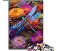 Puzzle da 2000 pezzi con fiori e libellule per adulti e ragazzi, giochi rilassanti che rafforzano l'amore tra coppie per bambini dai 14 anni in su (70x100cm)