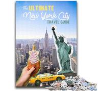 Puzzle da 2000 pezzi con guida turistica di New York City, regalo per adulti, un'offerta impegnativa e difficile da regalare a tutta la famiglia, 2000 pezzi (70x100cm)