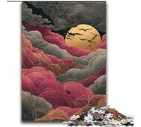 Puzzle da 2000 pezzi con onde in stile giapponese per adolescenti e adulti, aiuta il cervello a esercitare i giocattoli avvincenti per coltivare la pazienza, decorazione perfetta (70x100cm)