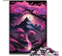 Puzzle da 2000 pezzi con paesaggio giapponese al neon per adolescenti, giocattoli avvincenti per la decorazione della casa, stimola l'intelligenza cerebrale (70x100cm)