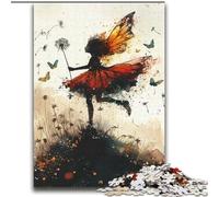Puzzle da 2000 pezzi con ragazza di tarassaco per adolescenti, giochi educativi, decorazione per la casa, regalo di compleanno, regali, arte murale (70x100cm)