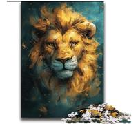 Puzzle da 2000 pezzi con simpatico leoncino giallo per adulti e ragazzi, perfetto per ammazzare il tempo durante le vacanze e migliorare l'amore tra coppie (70x100cm)