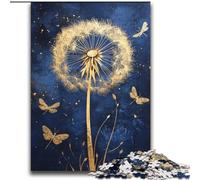 Puzzle da 2000 pezzi con tarassaco e libellule per adulti e ragazzi, giocattolo educativo, giochi divertenti per famiglie, arredamento unico per la casa (70x100cm)