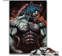 Puzzle da 2000 pezzi con trasformazione del lupo mannaro, regalo per adolescenti, difficile da completare ma divertente e umoristico, regalo di compleanno, regali, arte murale (70x100cm)