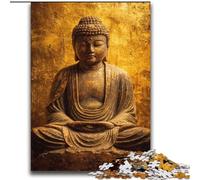 Puzzle da 2000 pezzi del Buddha d'oro per adolescenti, regalo di compleanno per trascorrere il tempo in casa, regali, arte murale per 14+ anni (70x100cm)