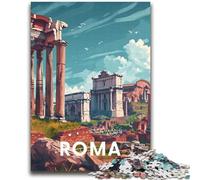 Puzzle da 2000 pezzi del Foro Romano di Roma per adulti e adolescenti, sfida difficile antistress per la decorazione della casa per 14+ 2000 pezzi (70x100cm)