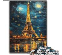 Puzzle da 2000 pezzi della Torre Eiffel a Parigi per adulti, gioco stimolante e gioco per famiglie, regalo di compleanno, regali, arte murale (70x100cm)
