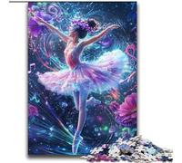 Puzzle da 2000 pezzi di ballerine di danza classica per adulti, regali, giochi educativi fai da te, giocattoli con poster abbinato e foglio di quiz per età 14+ (70x100cm)