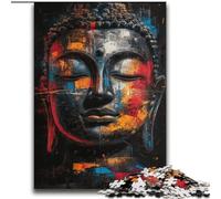 Puzzle da 2000 pezzi di Buddha per adulti e adolescenti, per età pari o superiore a 14 anni, gioco di Natale antistress, regalo per donne (70x100cm)